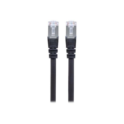Câble de réseau IC Intracom, 5 m, Noir, Cat7/Cat6A, Sans accroche