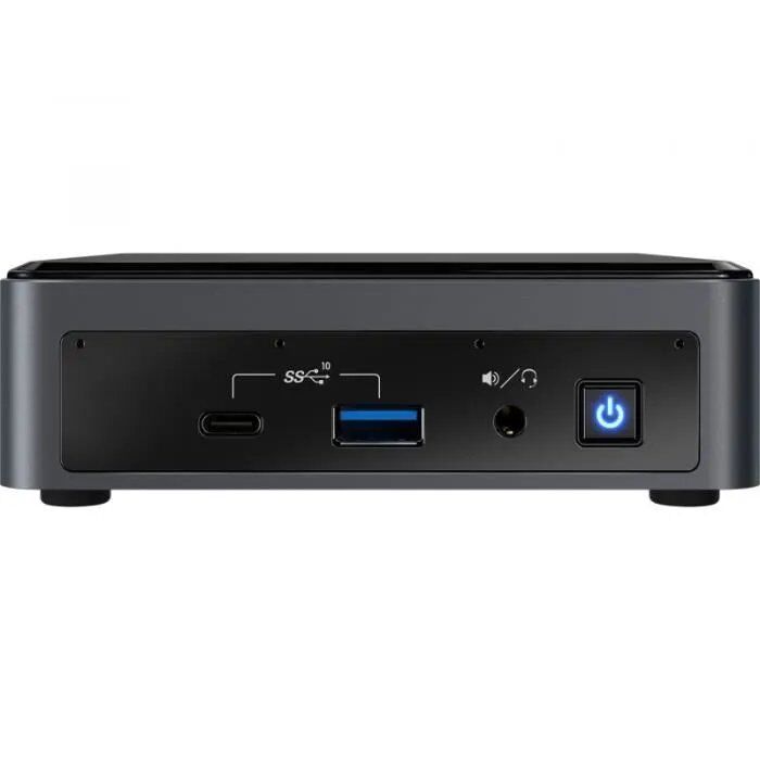 Intel Next Unit of Computing Kit 10 Performance - NUC10i3FNK - Core i3 I3-10110U 2.1 GHz Intel UHD Graphics - Noir