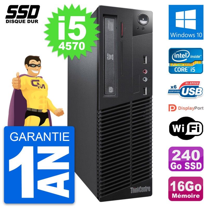 Lenovo ThinkCentre M73 SFF Desktop Computer