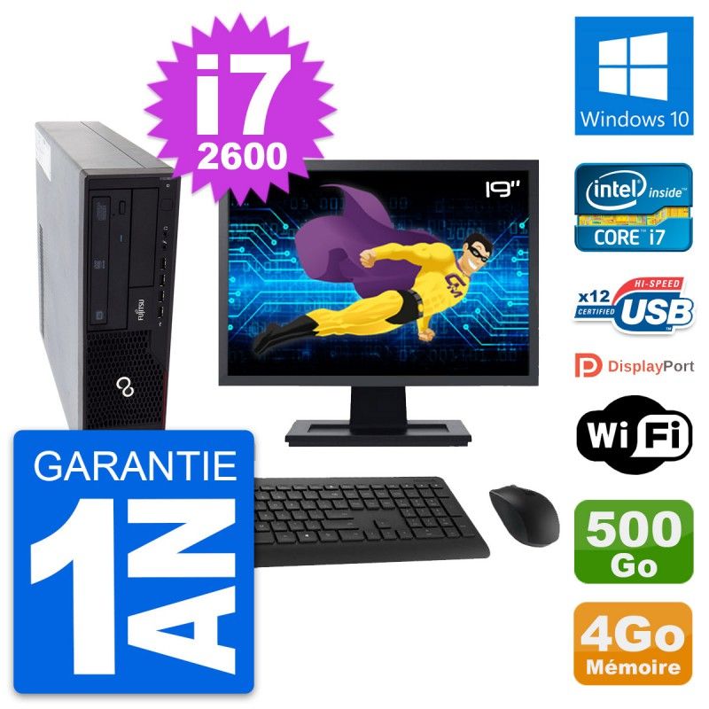 Fujitsu E910 DT 19-Inch Desktop PC