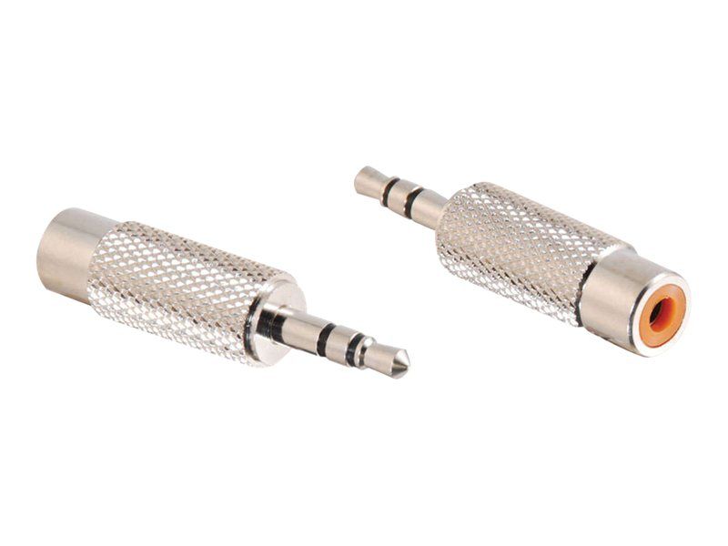 Adaptador de audio C2G - Macho estéreo de 3,5 mm a hembra RCA