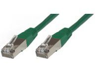 MicroConnect Network Cable - 1m FTP CAT 5e RJ-45 (M) to RJ-45 (M) - Green