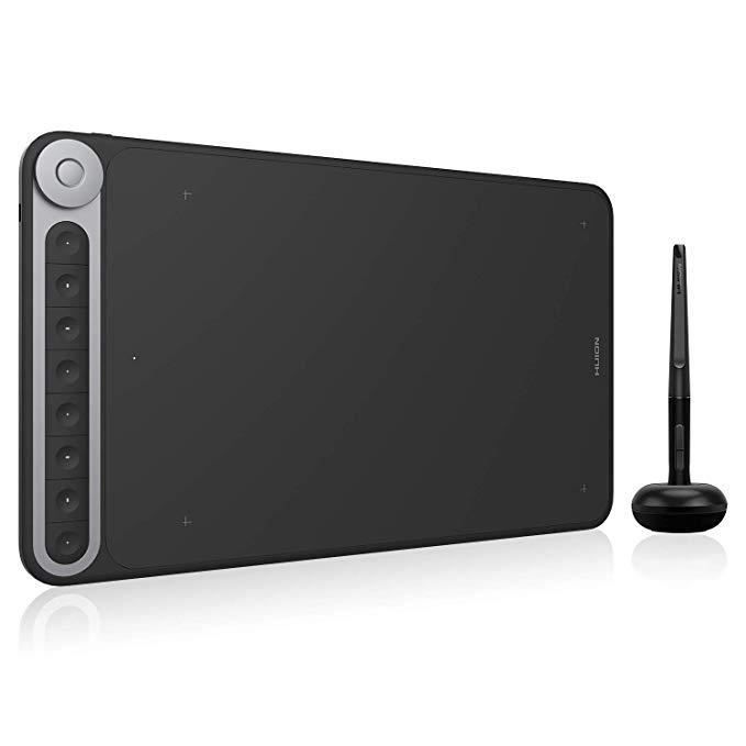 HUION Dial Q620M Graphical Tablet, 8192 Pressure Level Pen