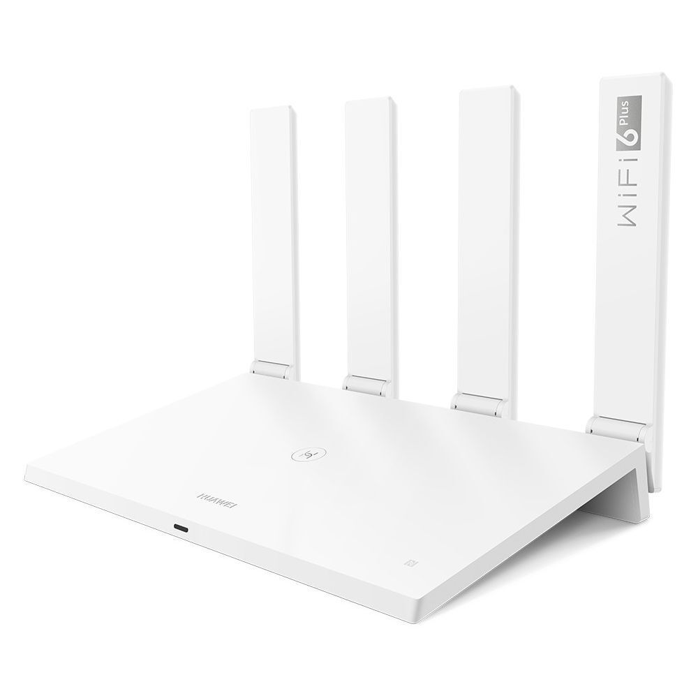 Huawei WS7200 - Wireless Router Switch with 3 Ports - 1GbE - Wi-Fi 6 - Dual Band