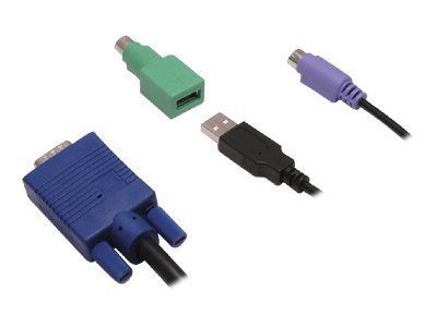 Vertiv - Keyboard/Video/Mouse/USB Cable Kit - 2.7m