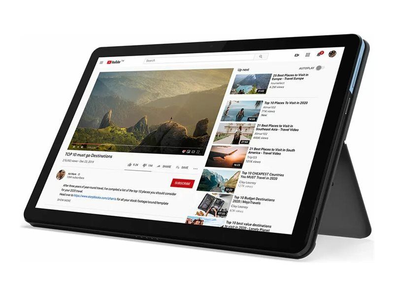 Lenovo IdeaPad Duet Chromebook ZA6F - Helio P60T 4GB RAM 128GB SSD Blue AZERTY