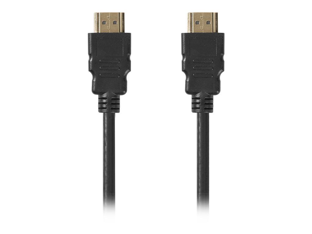 Câble HDMI à haut débit Nedis avec Ethernet - 2 m - Noir