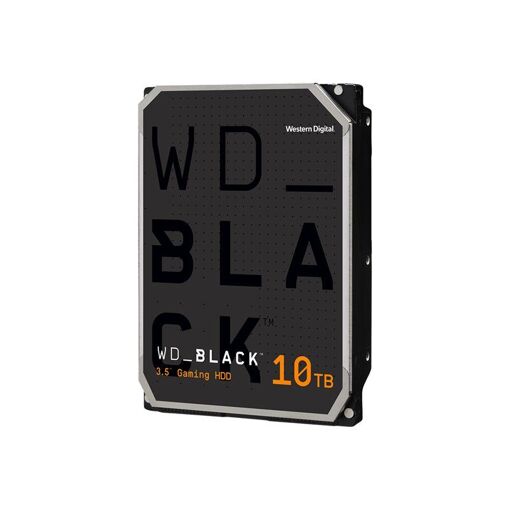 Western Digital Black 10TB Internal Hard Drive - 3.5" SATA 6Gb/s, 7200 RPM, 256MB Buffer