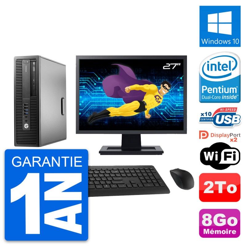 HP EliteDesk 800 G2 SFF Desktop Computer