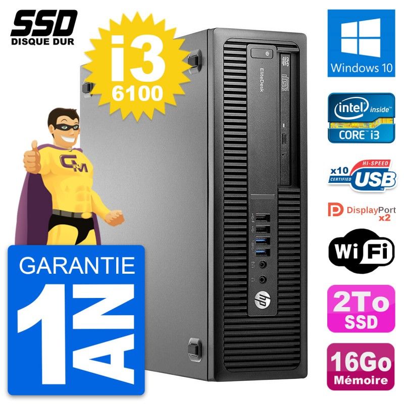 HP EliteDesk 800 G2 SFF Computer