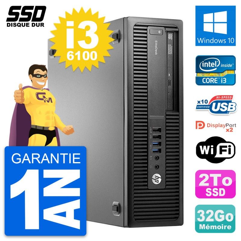 HP EliteDesk 800 G2 SFF Computer