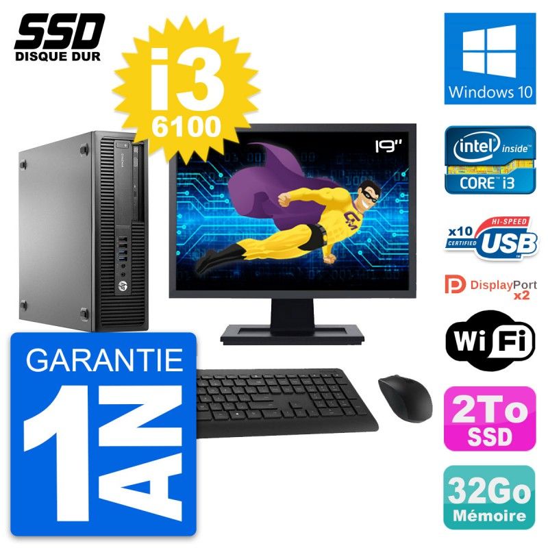 HP EliteDesk 800 G2 SFF Desktop Computer