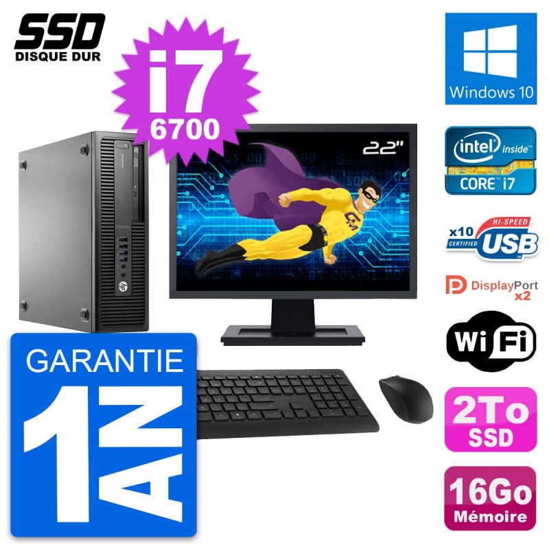 HP EliteDesk 800 G2 SFF Desktop Computer