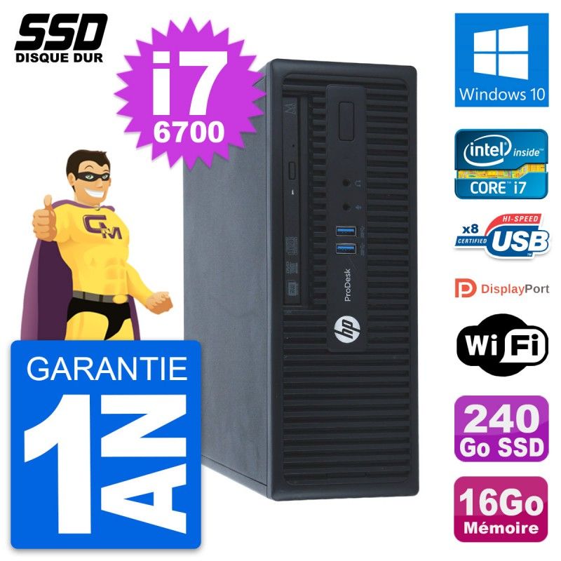 HP ProDesk 400 G3 SFF Desktop PC