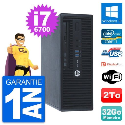 HP ProDesk 400 G3 SFF Desktop PC