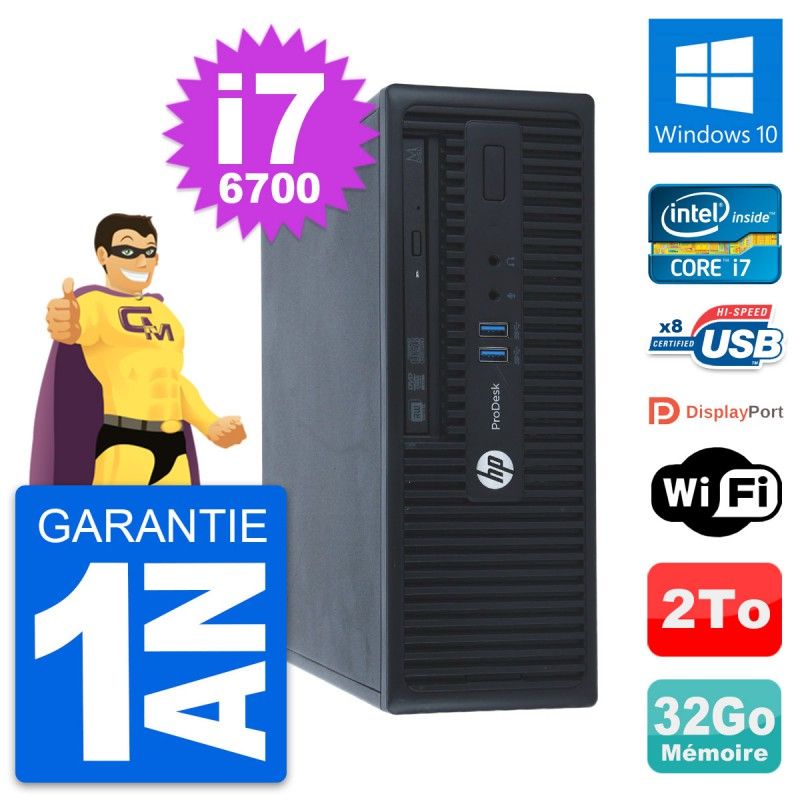 HP ProDesk 400 G3 SFF Desktop PC