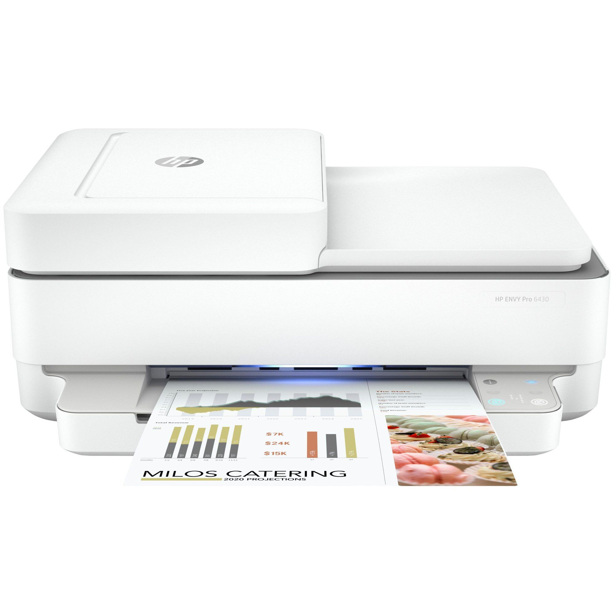 HP ENVY Pro 6430 Wireless All-in-One Color Printer, Instant Ink Ready for Photos