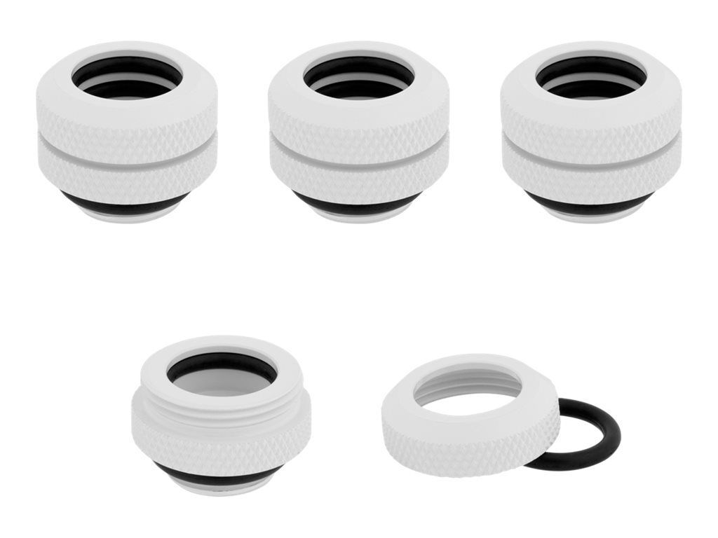 Accesorios Corsair Hydro X Series XF Hardline 12 mm (Blanco, pack de 4)