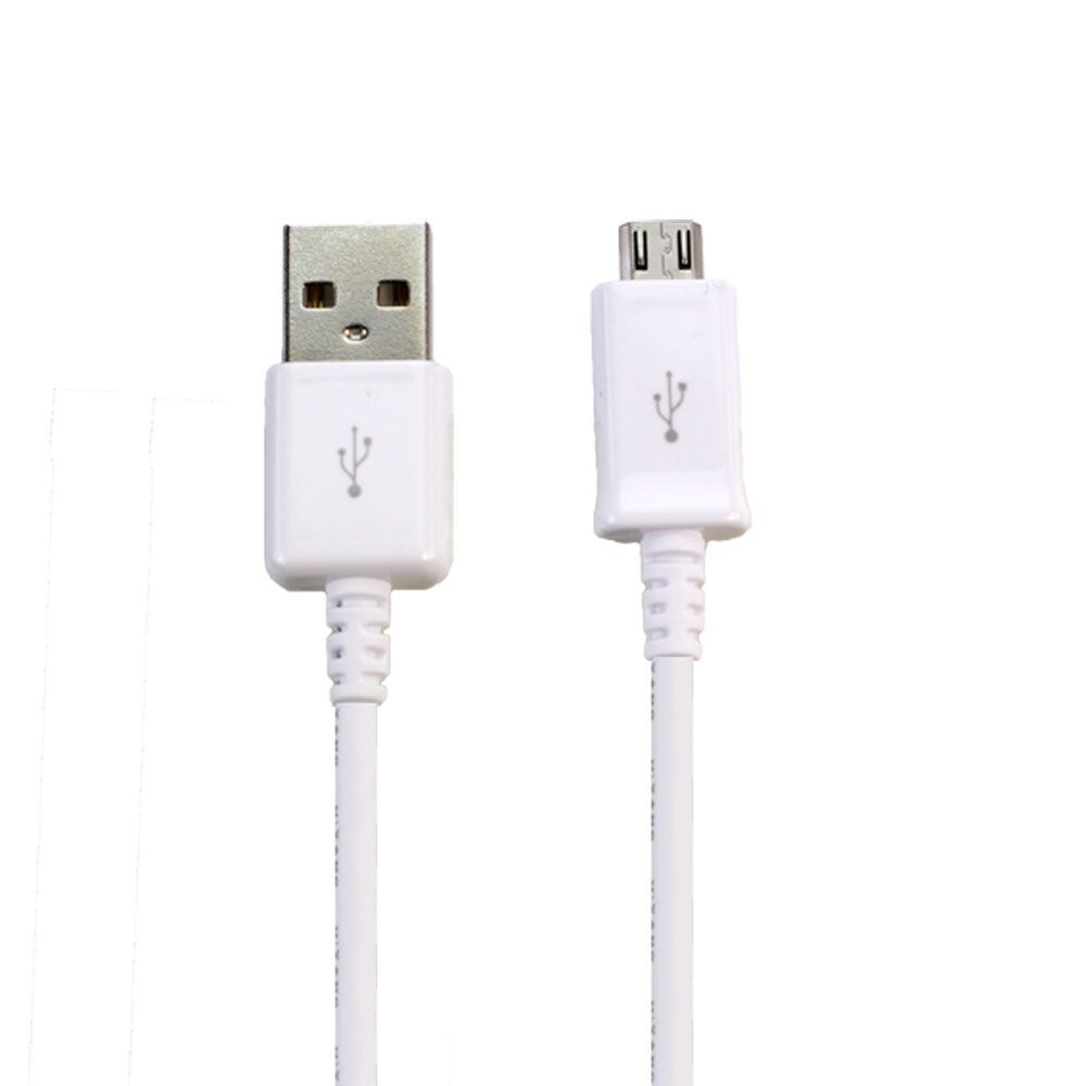 Cable de datos Samsung Galaxy S6, 1,5 m USB a Micro USB, original Samsung ECB-DU4EWE Blanco