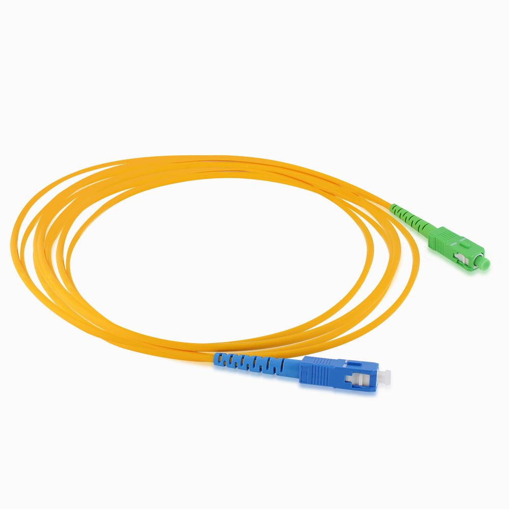 Metronic Fiber Optic Cable - Monomode 5m - Green and Blue