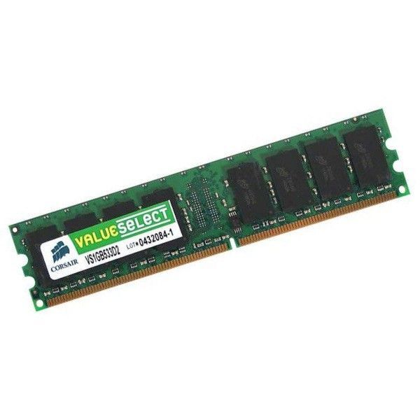 Memoria RAM Corsair ValueSelect 1 GB DDR2 PC2-4200