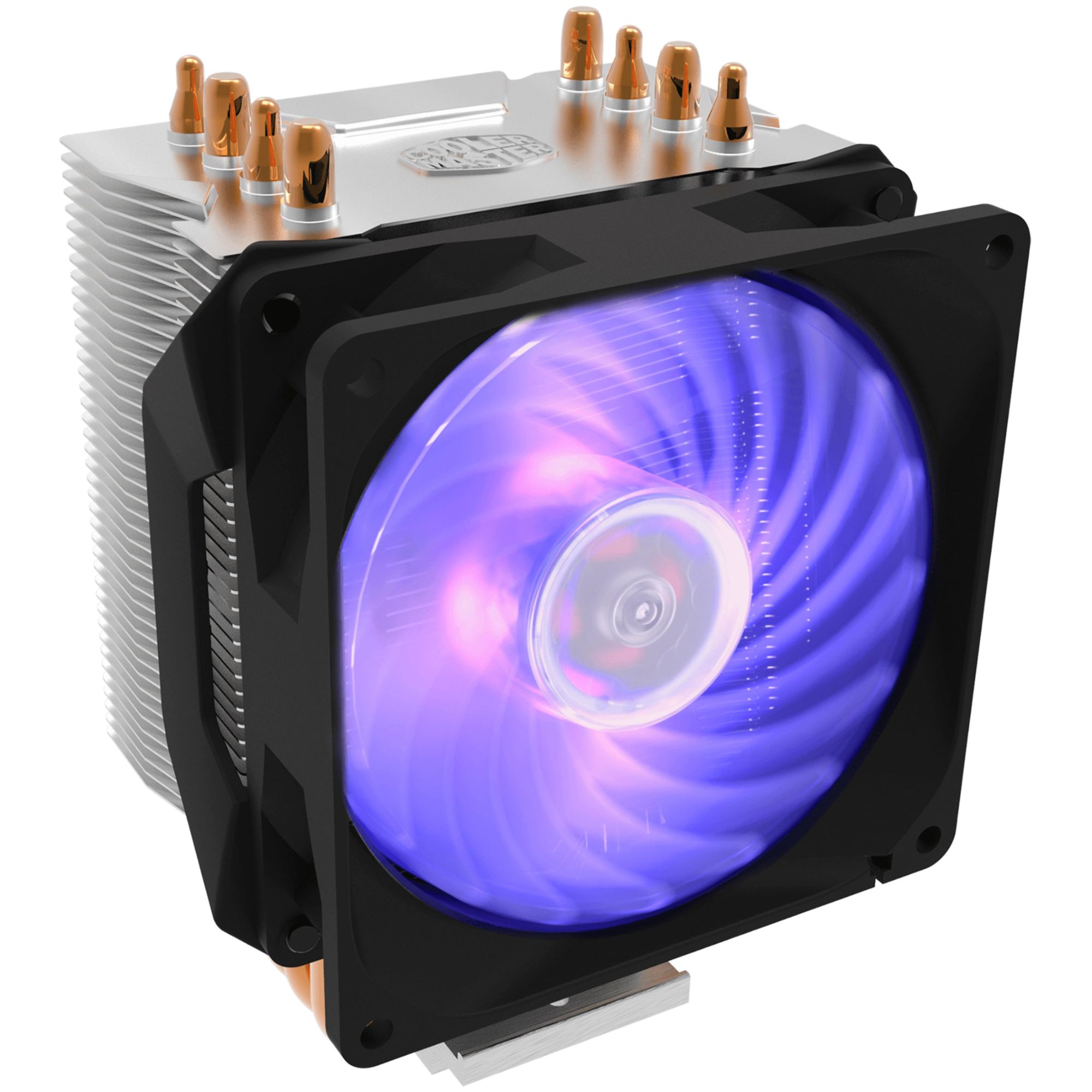 Cooler Master Hyper H410R RGB 92mm CPU Cooler - Black/Silver