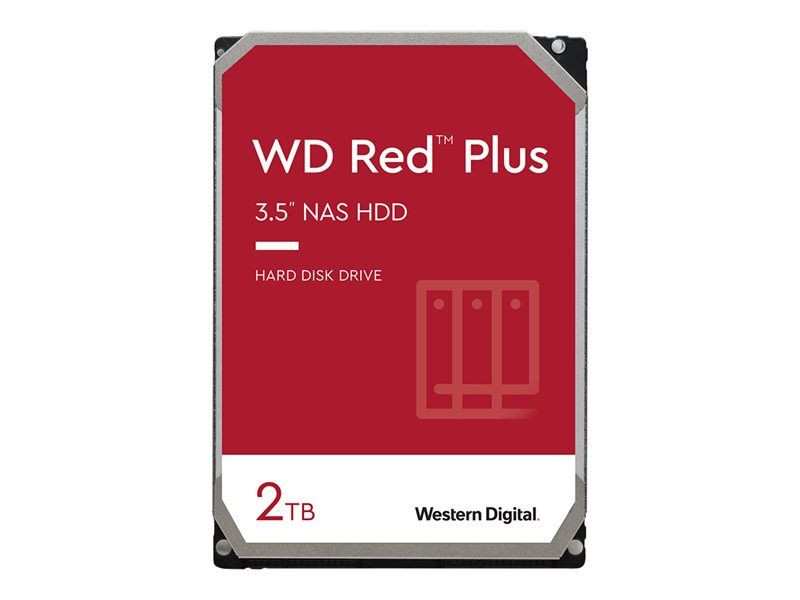 Western Digital Red Plus 2TB Internal Hard Drive