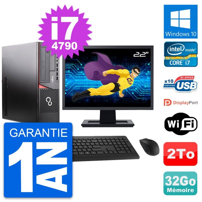 Fujitsu E920 DT 22-Inch Desktop PC
