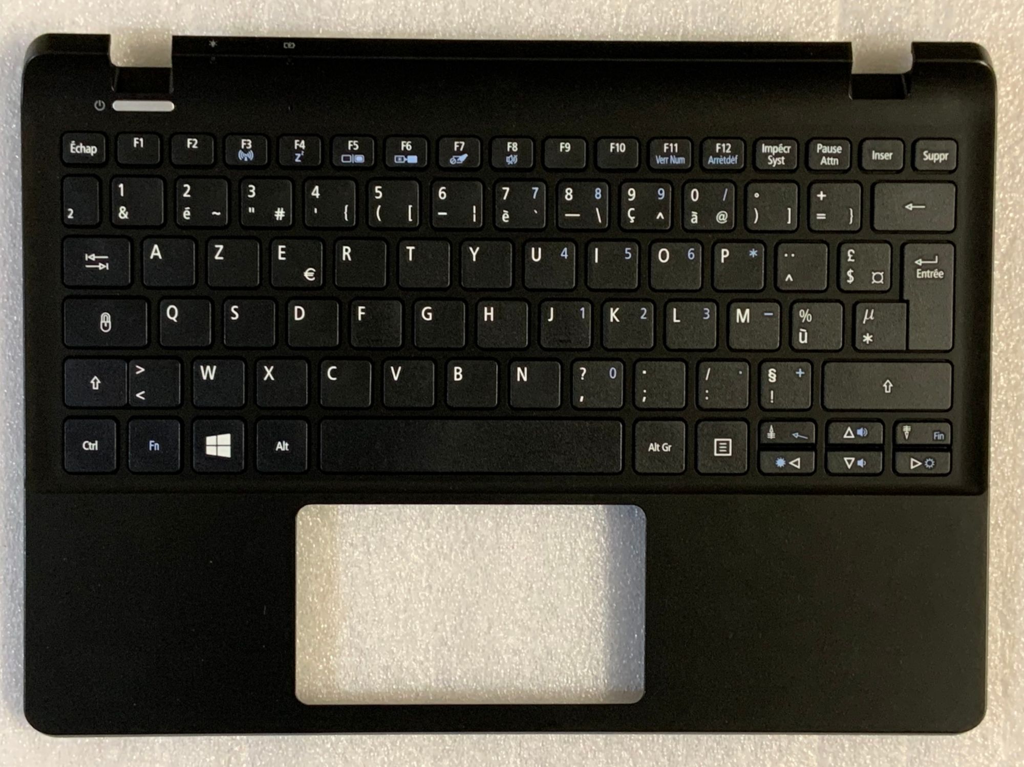 Teclado Francés AZERTY Acer TravelMate TMB115-M Negro