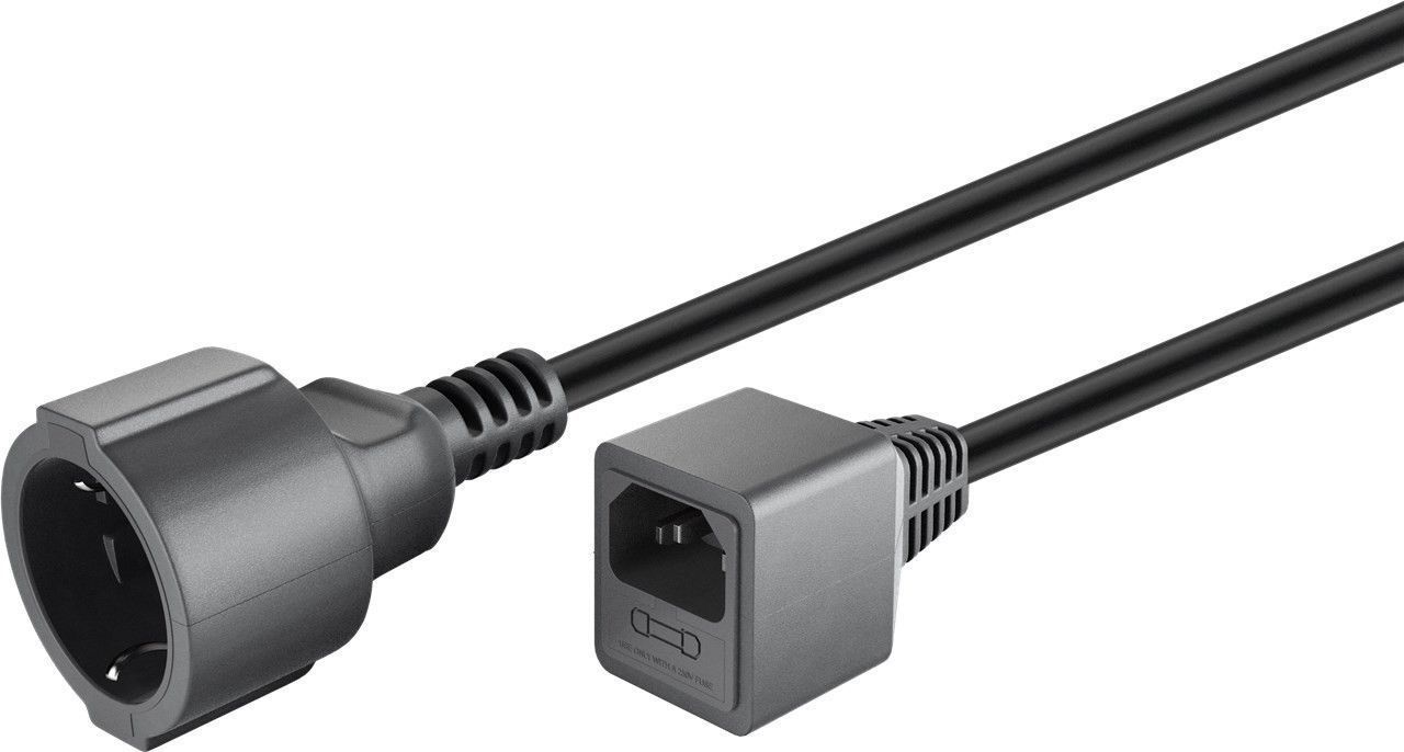 Goobay 51476 Power Cable Black