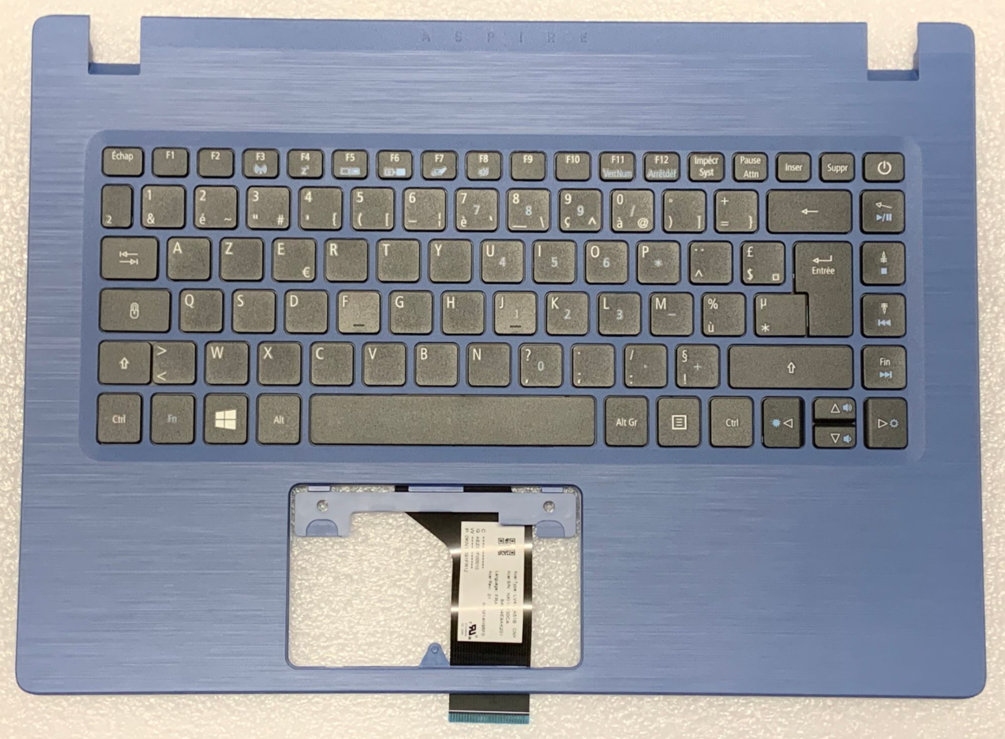 Acer Aspire A114-31 French AZERTY Keyboard, Blue