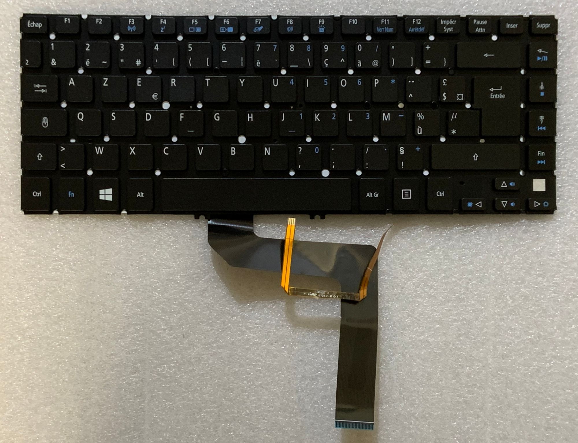 Acer Aspire M5-481PTG NK.I1417.06J French AZERTY Backlit Keyboard, Black