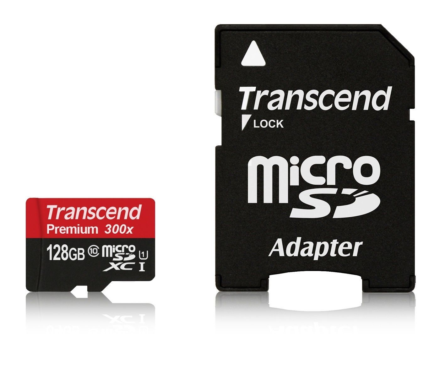 Tarjeta de memoria Transcend Premium microSDXC - 128 GB, UHS Clase 1/Clase 10, 300x
