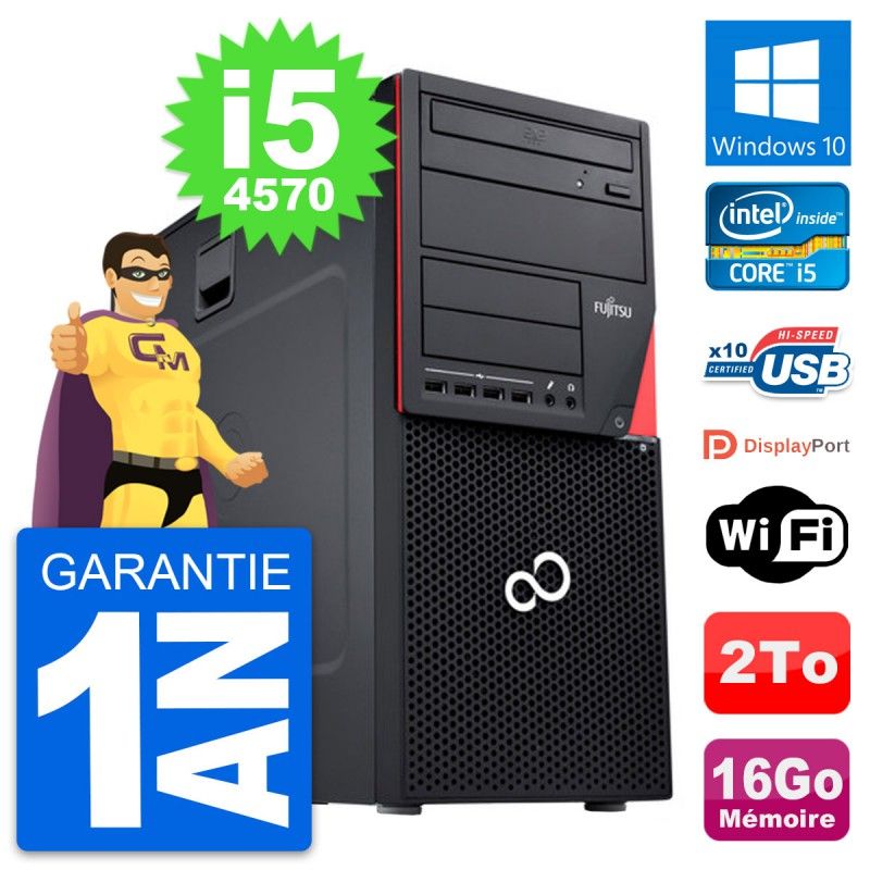 Fujitsu Esprimo P720 PC Tour - Intel i5-4570, 16GB RAM, 2TB HDD, Windows 10, WiFi