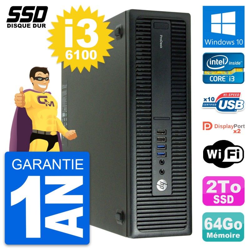 HP ProDesk 600 G2 SFF Desktop Computer