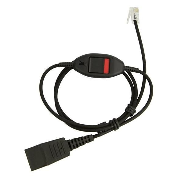Jabra Headset Cable with Quick Disconnect - 1m
