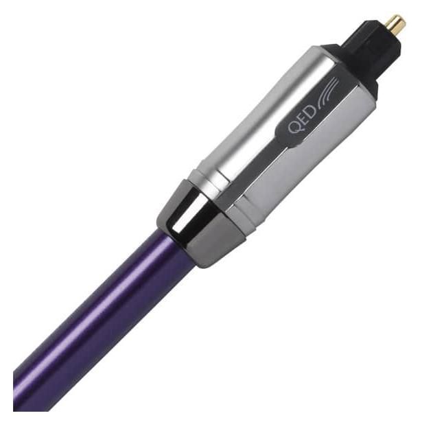 Armour Home Electronics QED Reference Optical Audio Cable - 60cm, Toslink Male to Male, Glasscore Technology