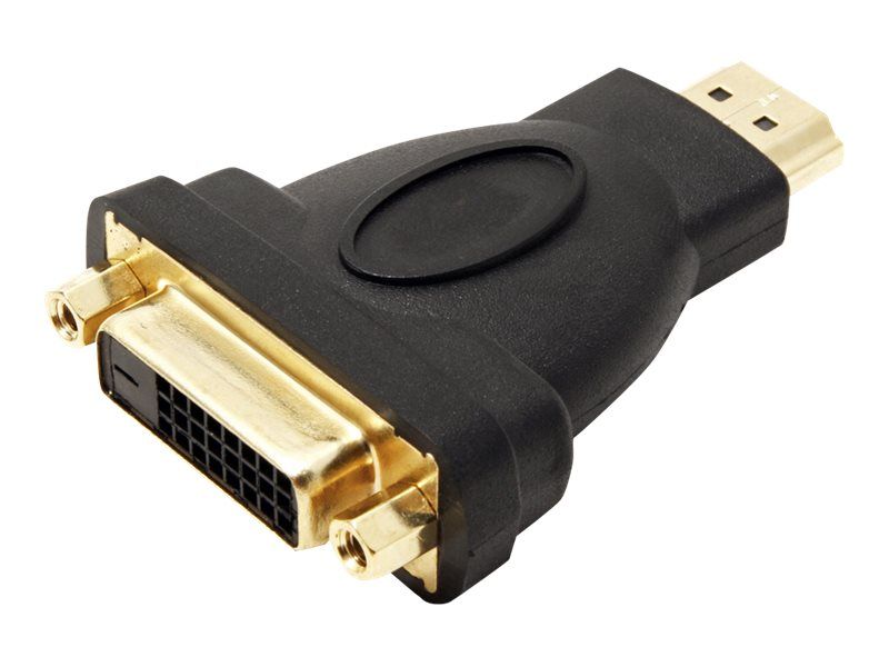 Adaptateur vidéo Secomp HDMI mâle/DVI-D femelle - Noir