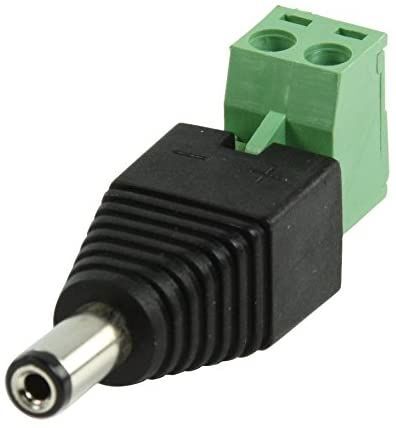 Adaptateur secteur König - Prise CC 2,1 mm femelle pour 2 blocs de terminaux femelles