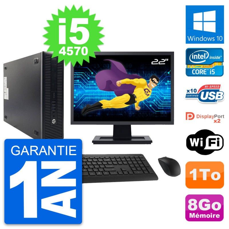 HP ProDesk 600 G1 SFF Desktop Computer
