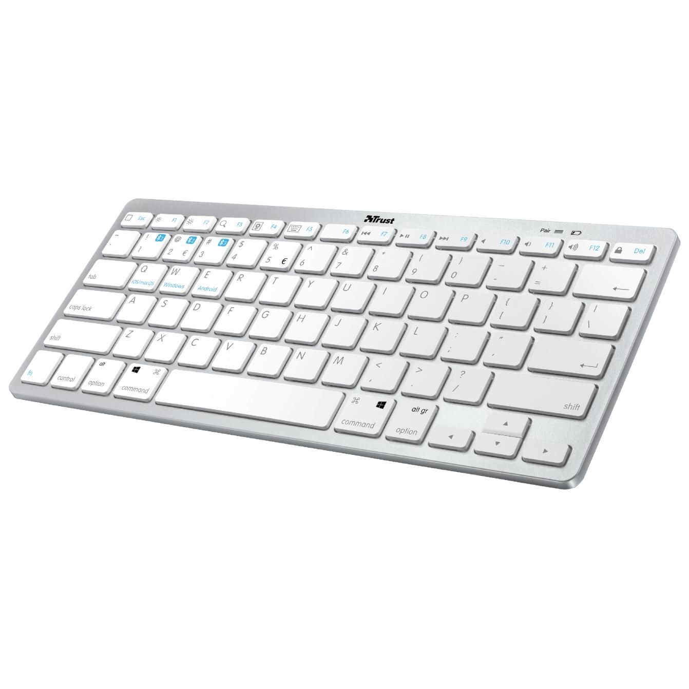 Trust Nado Universal Bluetooth Keyboard - White