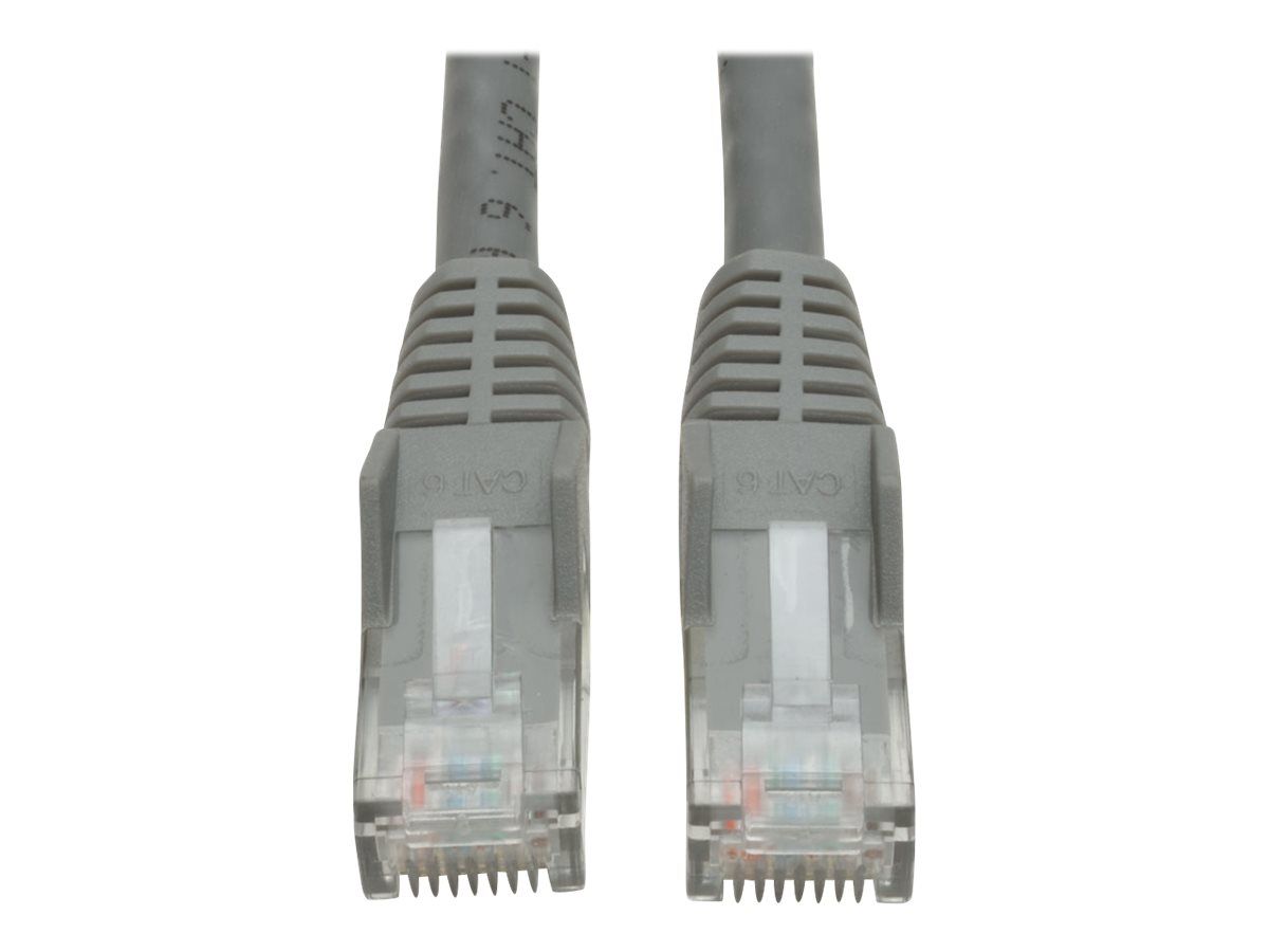 Eaton Tripp Lite Cat6 Gigabit Snagless Ethernet Cable, 14ft (4.27m), Gray