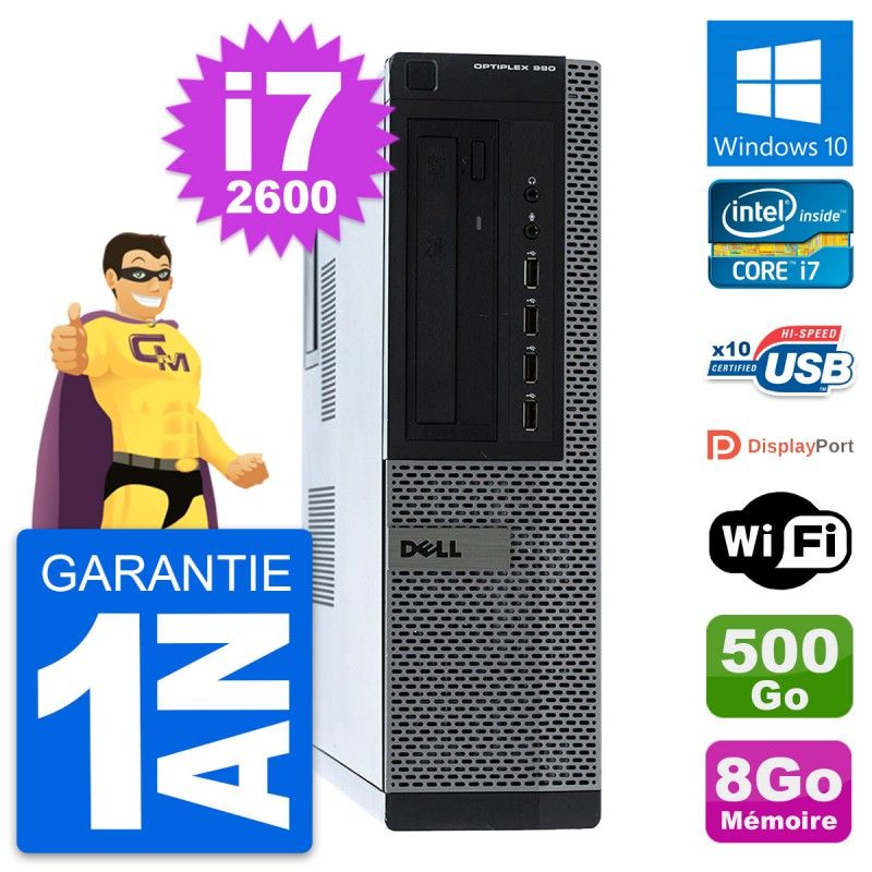 Dell OptiPlex 990 DT Desktop Computer