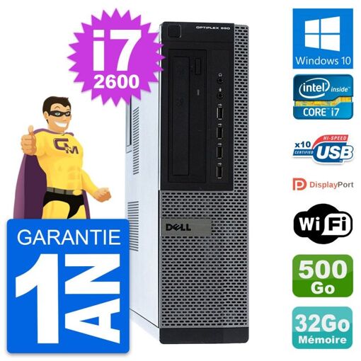 Computadora de escritorio Dell OptiPlex 990 DT