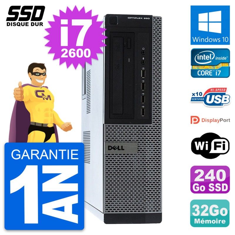 Dell OptiPlex 990 DT Desktop Computer