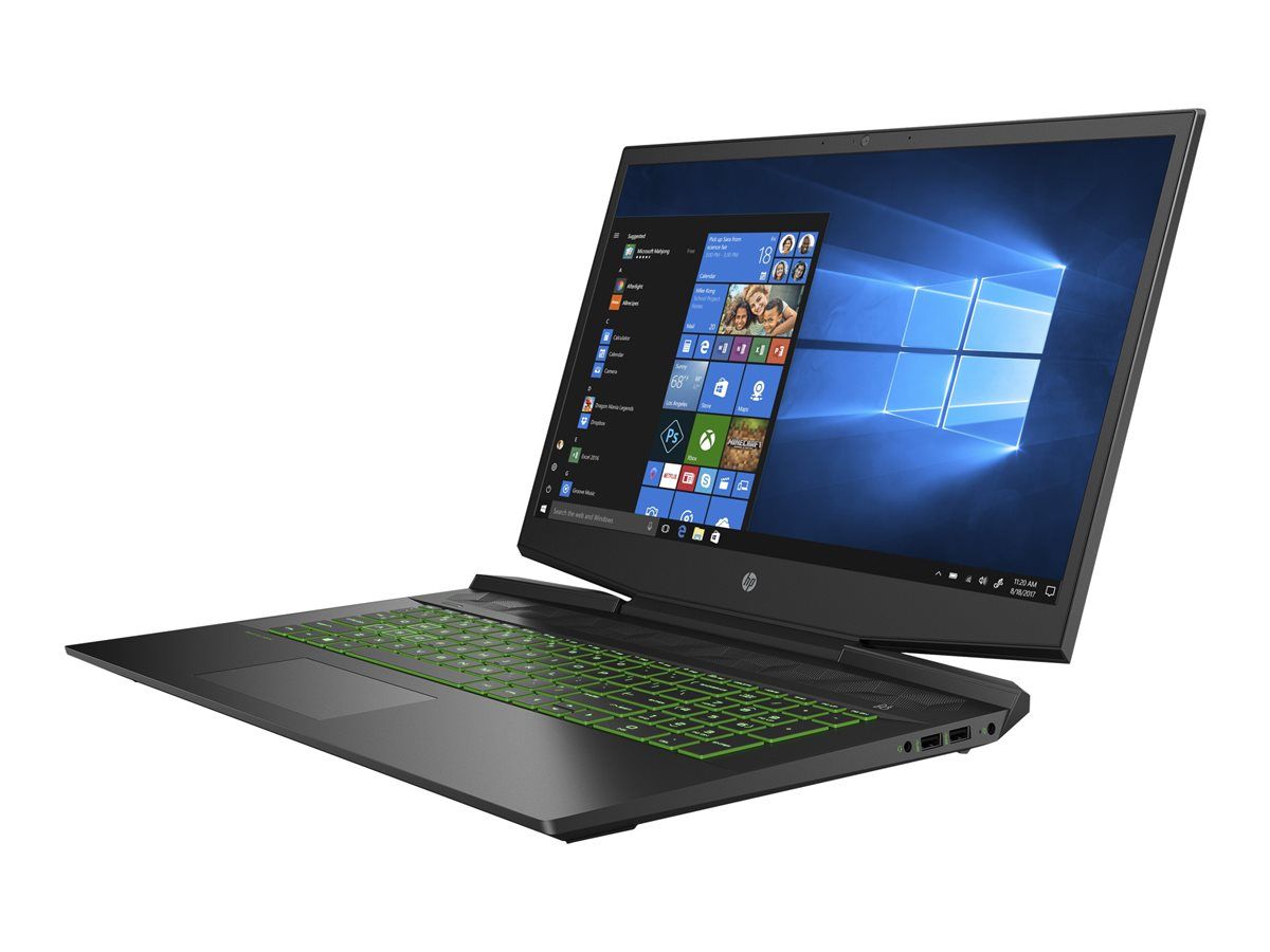 HP Pavilion Gaming Laptop 17-cd2091nf - Core i5, 8GB RAM, 512GB SSD, Black (AZERTY Keyboard)