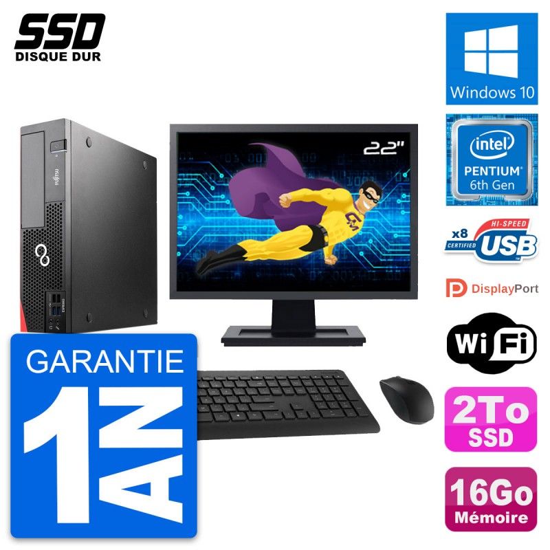 Fujitsu D556 DT 22-inch Desktop PC