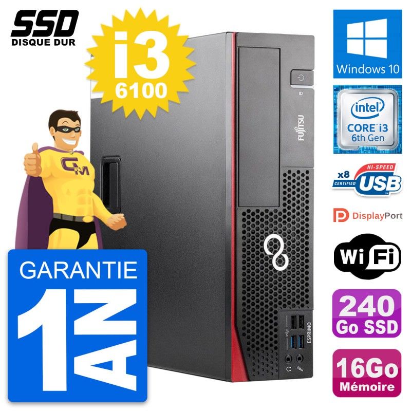 Fujitsu Esprimo D556 DT Desktop Computer