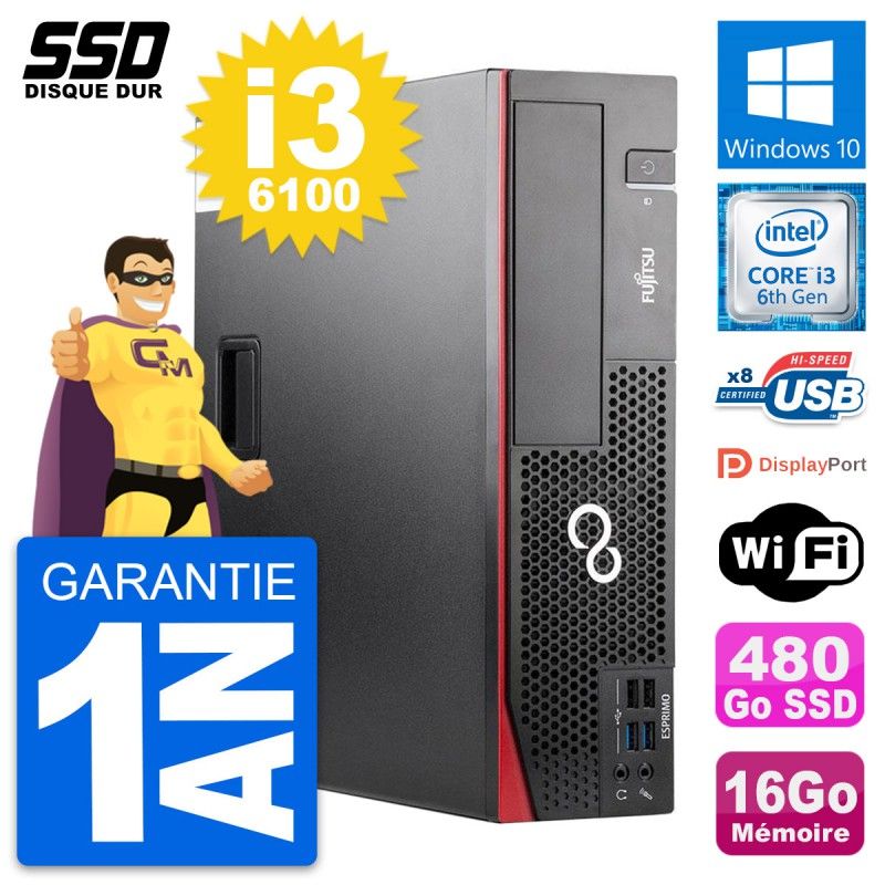 Fujitsu Esprimo D556 DT Desktop PC