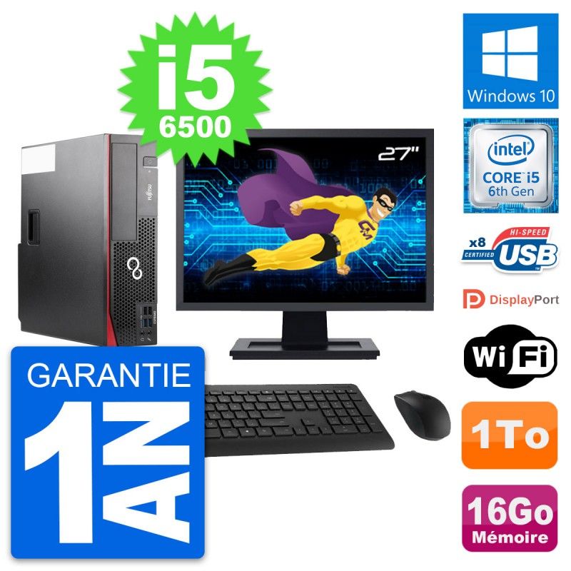 Fujitsu D556 DT 27-Inch All-in-One PC